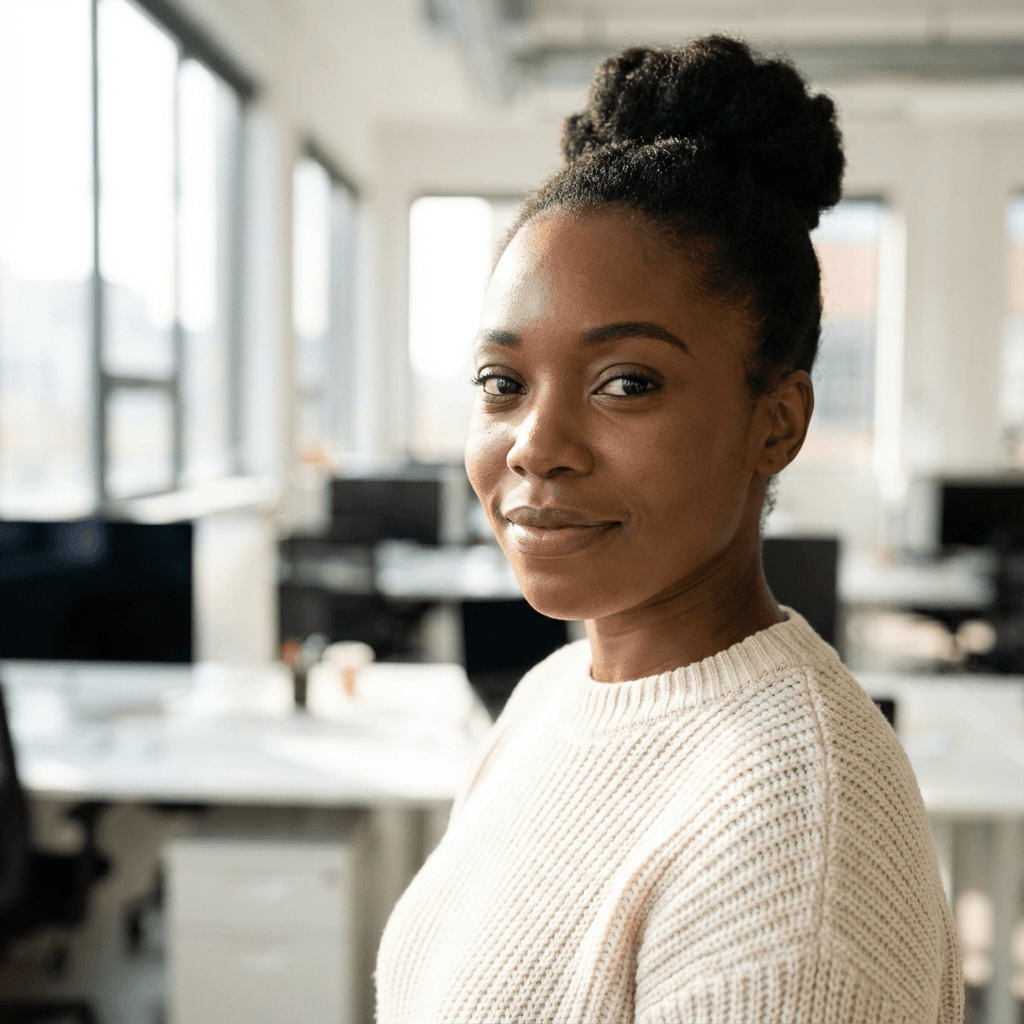Linda Achieng, jewelry maker, headshot